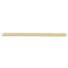 Thumbnail Image 2 of Cuban Curb Chain Bracelet 9.5mm Semi-Solid 14K Yellow Gold 8.25"