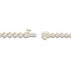 Thumbnail Image 4 of Brilliant Moments Diamond Tennis Bracelet 8 ct tw 14K Yellow Gold 7.25"