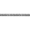 Thumbnail Image 2 of Curb Chain Necklace 8mm Stainless Steel & Black Ion Plating 30"