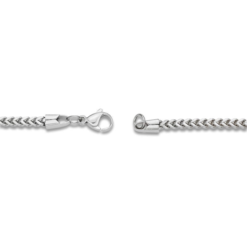 Main Image 3 of Foxtail Chain Necklace 2.5mm Stainless Steel 18"