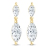 Thumbnail Image 1 of Pnina Tornai Marquise-Cut Lab-Grown Diamond Dangle Earrings 1-1/4 ct tw 14K Yellow Gold