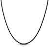 Thumbnail Image 1 of Foxtail Chain Necklace 2.5mm Black Ion-Plated Stainless Steel 30"