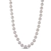 Thumbnail Image 2 of Akoya Cultured Pearl Necklace 14K Yellow Gold 6.5-7mm 18"