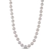 Thumbnail Image 2 of Akoya Cultured Pearl Necklace 14K Yellow Gold 6.5-7mm 36"