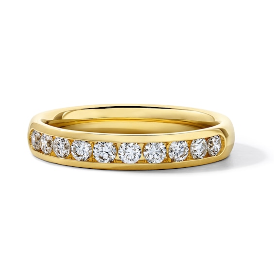 Chosen Diamond Anniversary Ring 1/2 ct tw Round 14K Yellow Gold