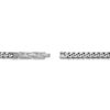 Thumbnail Image 3 of Men's Solid Curb Chain Necklace Stainless Steel 8mm 24"