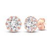 Thumbnail Image 1 of Diamond Stud Earrings 1 ct tw Round 14K Rose Gold