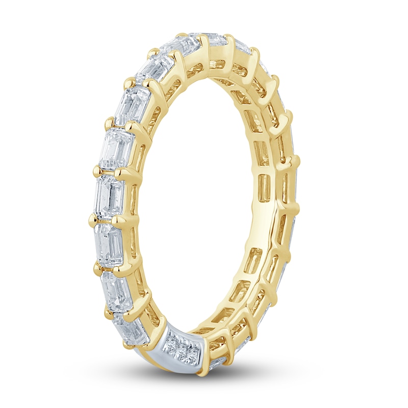 Main Image 2 of Pnina Tornai Diamond Eternity Ring 2 ct tw Baguette 14K Yellow Gold