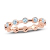 Thumbnail Image 1 of Juliette Maison Natural Aquamarine Ring 10K Rose Gold