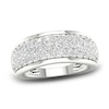 Thumbnail Image 1 of Diamond Pave Anniversary Band 1 ct tw Round 14K White Gold