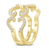 Thumbnail Image 2 of Diamond Lace Enhancer Band 3/8 ct tw Round 14K Yellow Gold