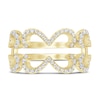 Thumbnail Image 3 of Diamond Lace Enhancer Band 3/8 ct tw Round 14K Yellow Gold
