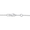 Thumbnail Image 3 of Lab-Grown Diamond Solitaire Necklace 1 ct tw Round 14K White Gold 19" (SI2/F)