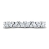 Thumbnail Image 3 of Diamond Anniversary Band 5/8 ct tw Baguette/Marquise/ Round Platinum