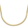 Thumbnail Image 1 of LUSSO by Italia D'Oro Solid Men's Bismarck Chain Necklace 14K Yellow Gold 24" 2.6mm