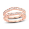 Thumbnail Image 1 of Diamond Enhancer Band 1/3 ct tw Baguette/Round 14K Rose Gold