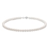 Thumbnail Image 1 of Yoko London White Freshwater Cultured Pearl Necklace 18K White Gold 18"