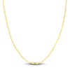 Thumbnail Image 3 of Love, Mirror & Heart Chain Necklace Set 14K Yellow Gold