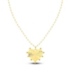 Thumbnail Image 4 of Love, Mirror & Heart Chain Necklace Set 14K Yellow Gold