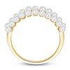 Thumbnail Image 2 of Freshwater Cultured Pearl Seed Ring 1/10 ct tw Round 14K Yellow Gold