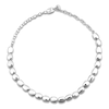 Thumbnail Image 1 of Italia D'Argento Hollow Boule-Shaped Bead Necklace Sterling Silver 17"