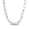 Thumbnail Image 2 of Italia D'Argento Hollow Boule-Shaped Bead Necklace Sterling Silver 17"