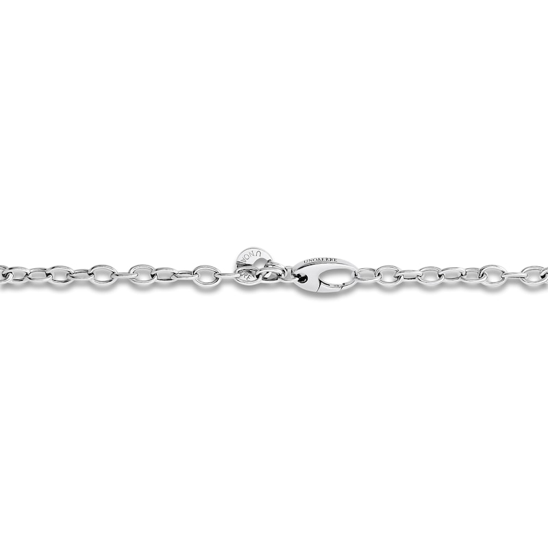 Main Image 3 of Italia D'Argento Hollow Boule-Shaped Bead Necklace Sterling Silver 17"