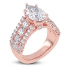 Thumbnail Image 2 of Pear-Shaped Created By Jared Studio Lab-Grown Diamond Engagement Ring 3-3/4 ct tw 14K Rose Gold