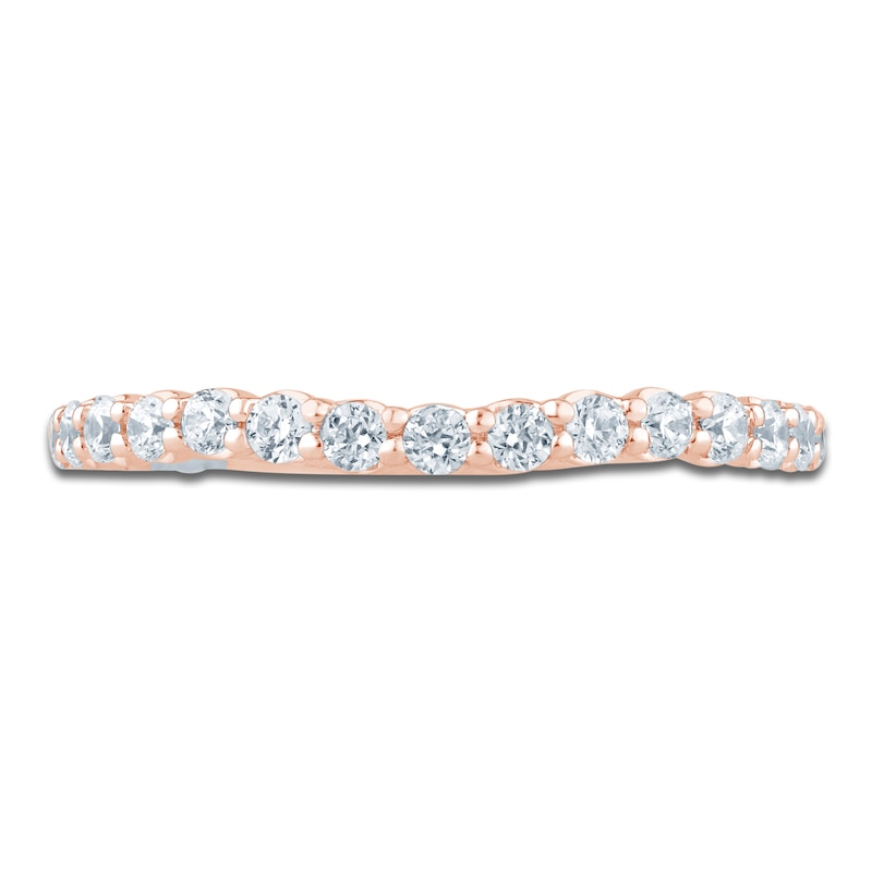 Main Image 3 of Pnina Tornai Diamond Contour Wedding Band 1/2 ct tw 14K Rose Gold