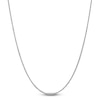 Thumbnail Image 4 of Adjustable Wheat Chain Necklace 1.1mm Solid Sterling Silver 20"
