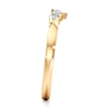 Thumbnail Image 3 of J'Lure Lab-Grown Diamond Scalloped Wedding Band 1/6 ct tw 18K Yellow Gold