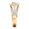 Thumbnail Image 3 of J'Lure Lab-Grown Diamond Octagon Brilliant-Cut Engagement Ring 3-1/2 ct tw 18K Yellow Gold