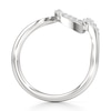 Thumbnail Image 2 of J'Lure Lab-Grown Diamond Wedding Band 1/10 ct tw 18K White Gold