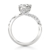 Thumbnail Image 2 of J'Lure Pear Step-Cut Lab-Grown Diamond Bypass Engagement Ring 2-1/2 ct tw 18K White Gold