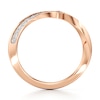 Thumbnail Image 2 of J'Lure Lab-Grown Diamond Contour Wedding Band 1/6 ct tw 18K Rose Gold