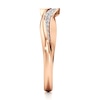 Thumbnail Image 3 of J'Lure Lab-Grown Diamond Contour Wedding Band 1/6 ct tw 18K Rose Gold