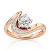 Thumbnail Image 1 of J'Lure Pentagon Brilliant-Cut Lab-Grown Diamond Engagement Ring 1 ct tw 18K Rose Gold