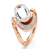 Thumbnail Image 4 of J'Lure Oval Portrait-Cut Lab-Grown Diamond Engagement Ring 2 ct tw 18K Rose Gold