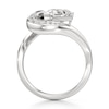 Thumbnail Image 2 of J'Lure Shield Step-Cut Lab-Grown Diamond Engagement Ring 2 ct tw 18K White Gold
