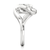 Thumbnail Image 3 of J'Lure Shield Step-Cut Lab-Grown Diamond Engagement Ring 2 ct tw 18K White Gold