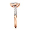 Thumbnail Image 3 of J'Lure Imperial-Emerald Step-Cut Two-Stone Lab-Grown Diamond Engagement Ring 1-3/4 ct tw 18K Rose Gold
