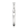 Thumbnail Image 3 of J'Lure Baguette & Round-Cut Lab-Grown Diamond Wedding Band 1/3 ct tw 18K White Gold
