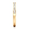 Thumbnail Image 3 of J'Lure Baguette & Round-Cut Lab-Grown Diamond Wedding Band 1/3 ct tw 18K Yellow Gold