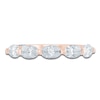 Thumbnail Image 3 of Pnina Tornai Oval-Cut Lab-Grown Diamond Five-Stone Anniversary Ring 1-1/2 ct tw 14K Rose Gold