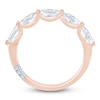 Thumbnail Image 4 of Pnina Tornai Oval-Cut Lab-Grown Diamond Five-Stone Anniversary Ring 1-1/2 ct tw 14K Rose Gold