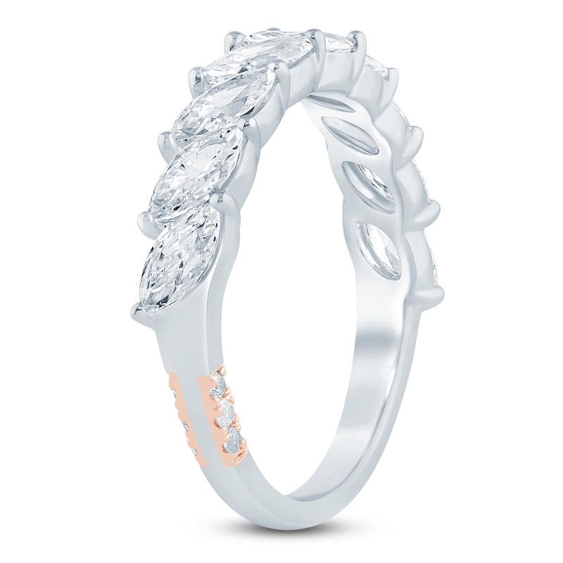 Main Image 2 of Pnina Tornai Marquise-Cut Lab-Created Diamond 1-1/3 ct tw 14K White Gold
