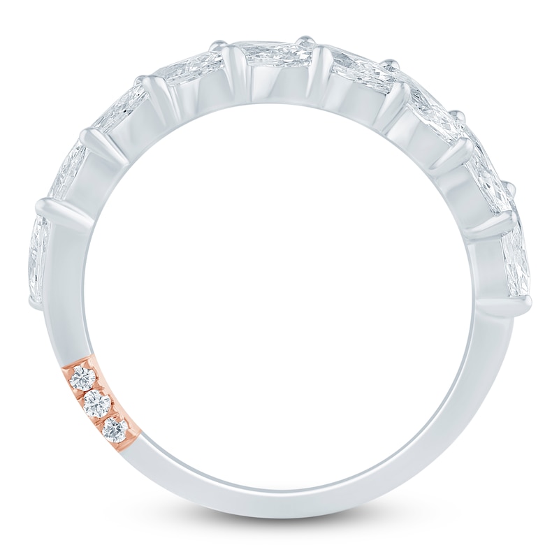 Main Image 4 of Pnina Tornai Marquise-Cut Lab-Created Diamond 1-1/3 ct tw 14K White Gold