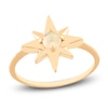 Thumbnail Image 1 of Natural Opal Star Ring 10K Yellow Gold