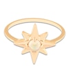 Thumbnail Image 3 of Natural Opal Star Ring 10K Yellow Gold