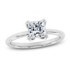 Thumbnail Image 1 of Certified Princess-Cut Diamond Solitaire Engagement Ring 1-1/2 ct tw 14K White Gold (I1/I)